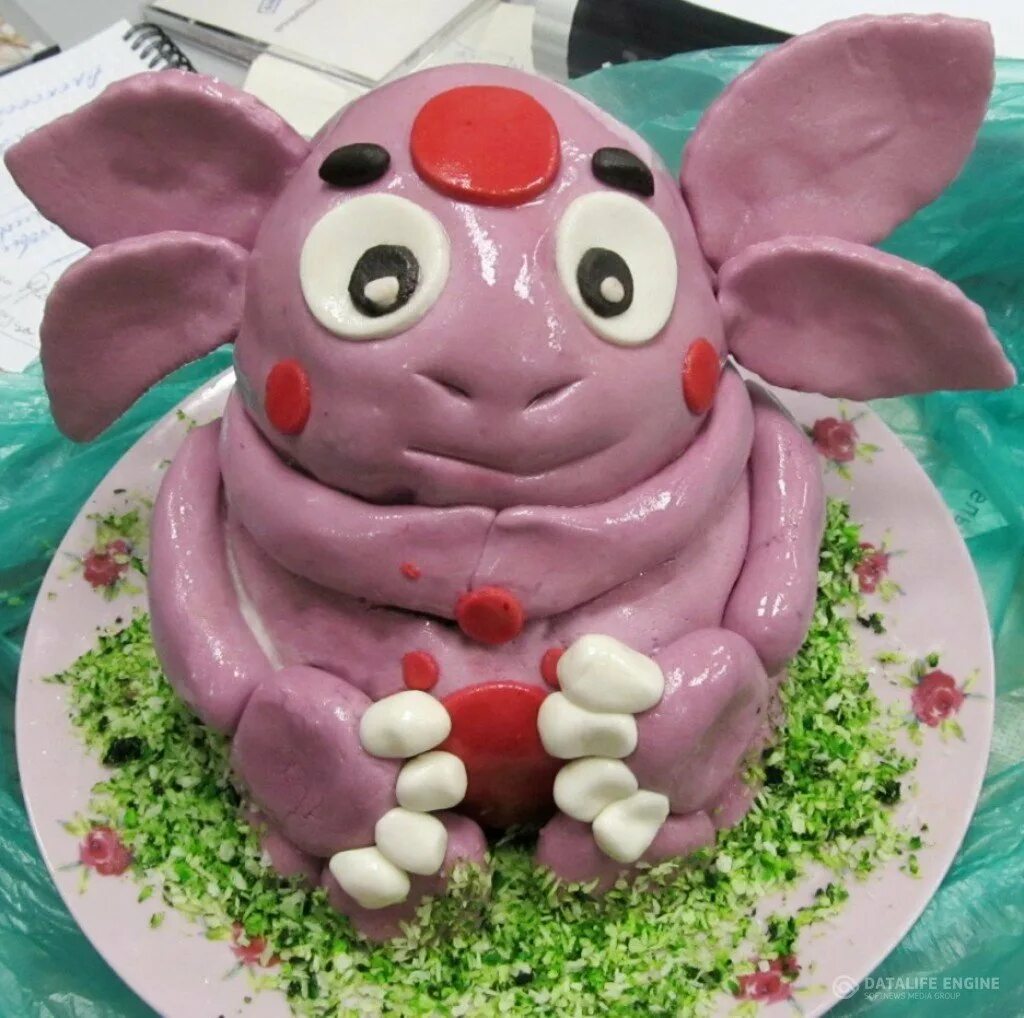 торт с лунтиком для мальчика 2 года. торт лунтик 3д. торт лунтик для девочки. торт лунтик для девочки. торт лунтик.