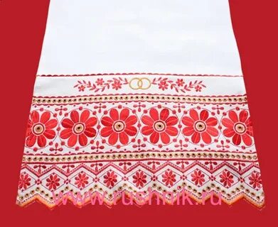 Вышивка полотенца 5 класс