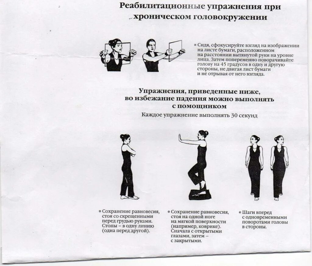 Почему после тренировки кружится голова