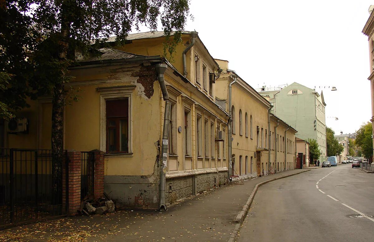 Усадьба Масягина в Старомонетном переулке. Старомонетный переулок 37 стр 1. Лялин переулок усадьба XIX век. Старомонетный переулок старинные усадьбы.