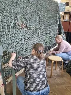Где плетут маскировочные сети