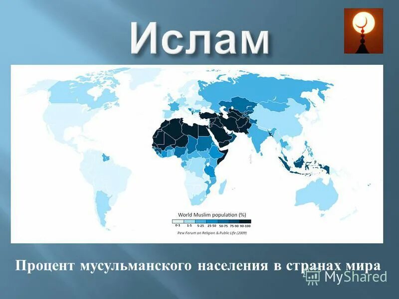 В мире сколько мусульманских. Процент мусульман в странах. Население мусульманских стран численность. Процент мусульман в мире.