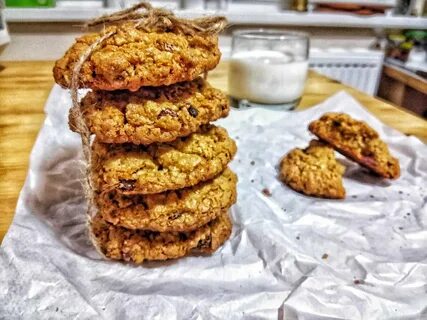 Рецепт самого вкусного овсяного печенья