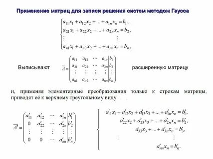 Метод гаусса слау c
