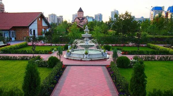 Парки, скверы и места отдыха Красноярска.