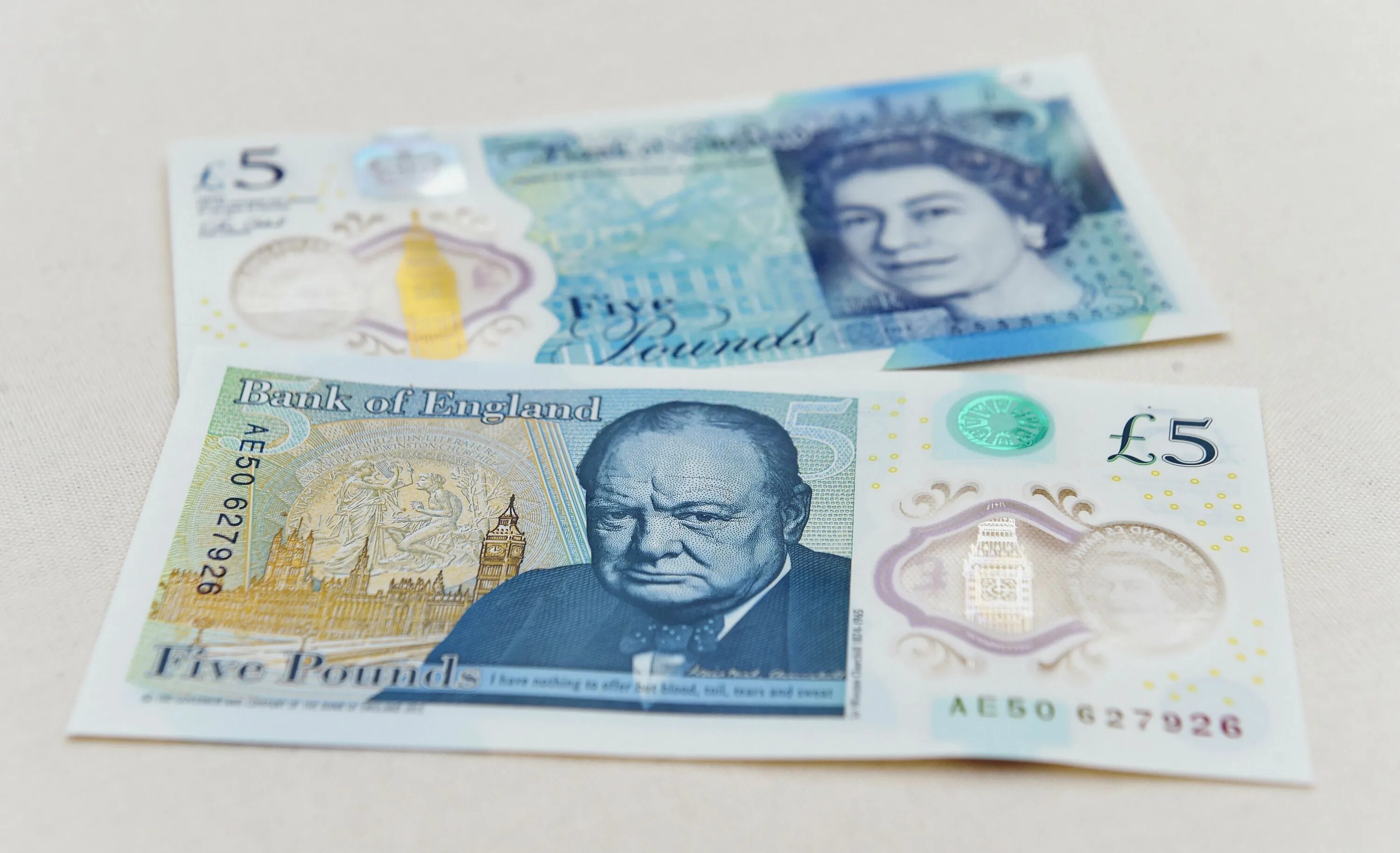 The five pound note