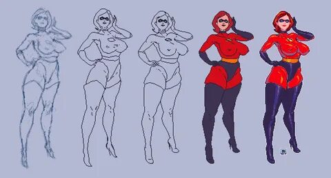 Elastigirl breast expansion