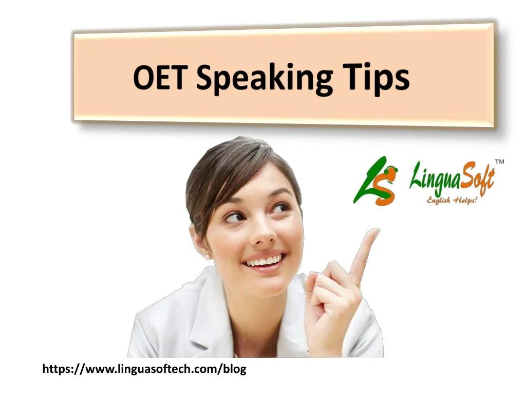 Speaking tips. Oet speaking. Oet. Official oet. Oet English.