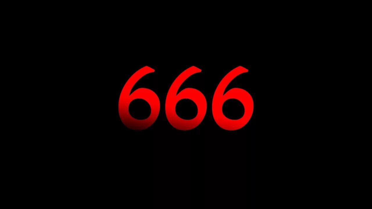 Liyawolf666. Цифра 666. Символ 666. 666 Надпись. 666 На черном фоне.