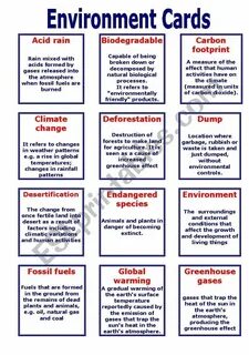 Environment cards