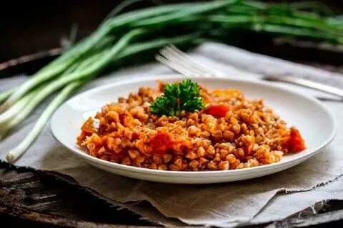 Рецепты гречки с овощами без мяса