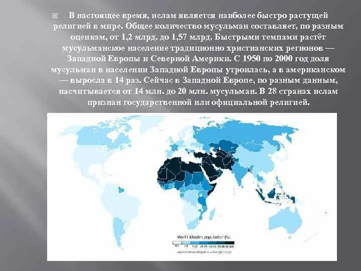 Число мусульман в мире растет. Темпы роста Ислама. Наиболее быстрыми темпами растет население в настоящий момент.