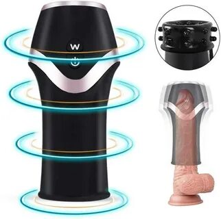 Automatic Sucking Male Masturbaters Cup Telescopic Pocket Pussy Sex Toys Fo...