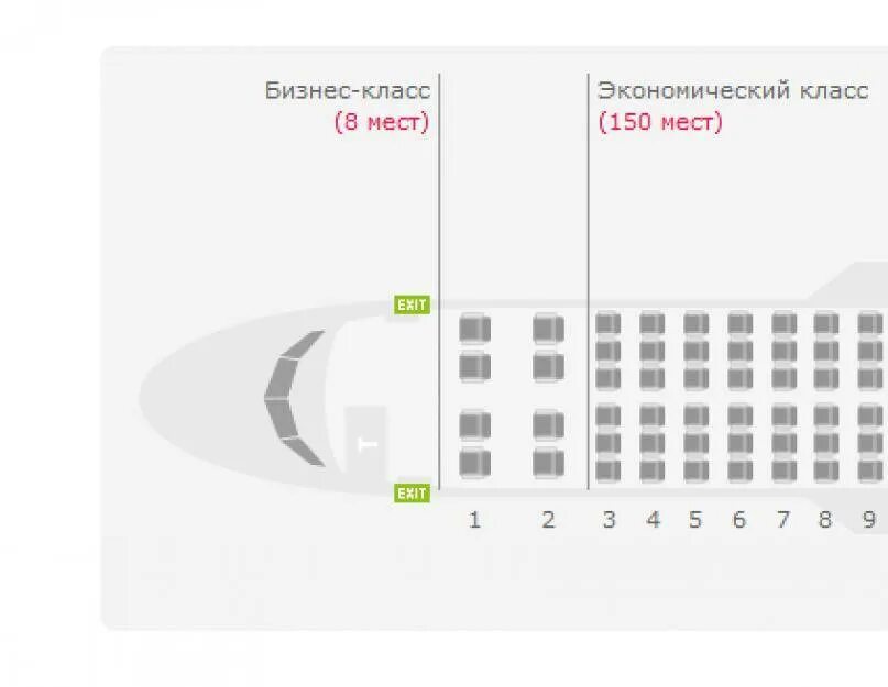 Выбор места в самолете S7 Airlines: схема расположения и бронирование