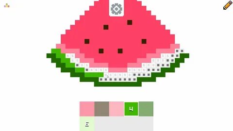 Pixel раскраски