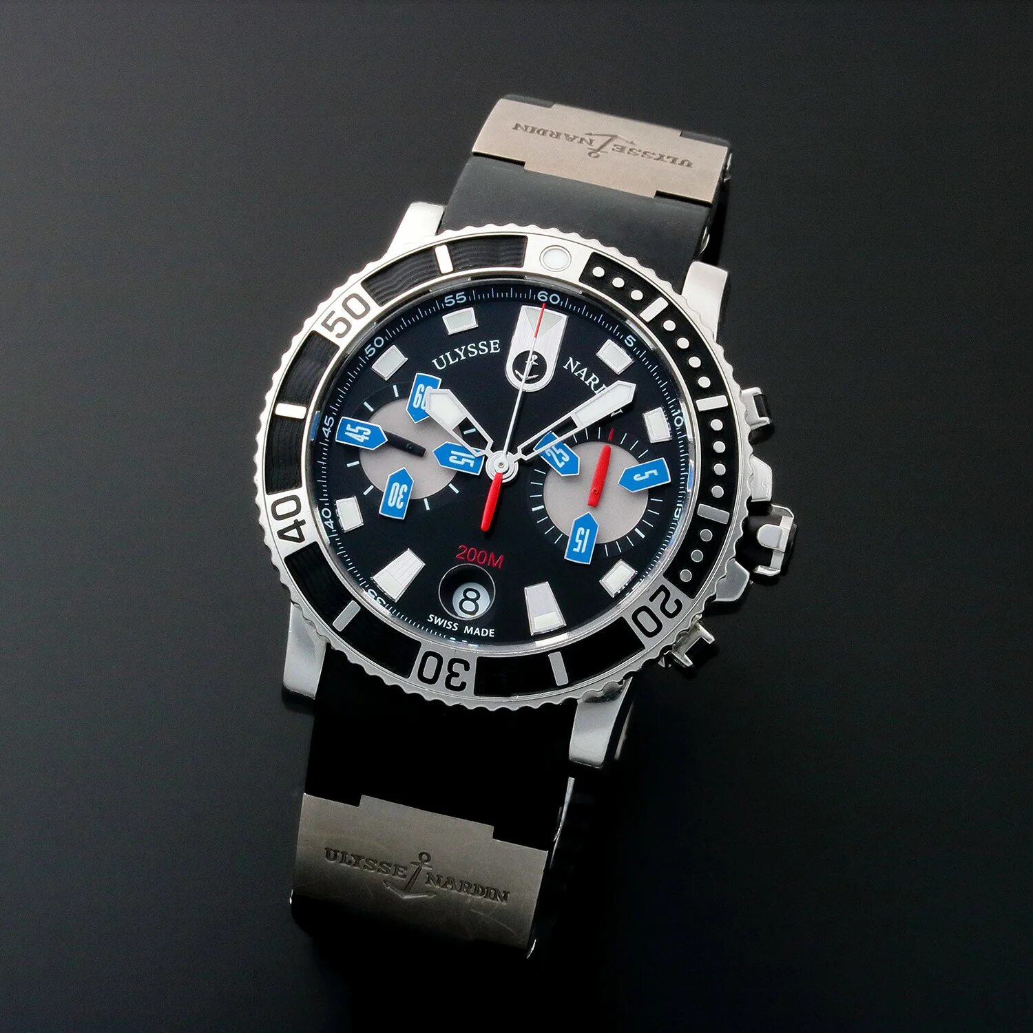 Maxi marine. Ulysse Nardin Maxi Marine Diver Chronograph 8003-102. Ulysse Nardin Maxi Marine Diver Chronograph. Ulysse Nardin Marine Diver. Ulysse Nardin Marine 8003-102.