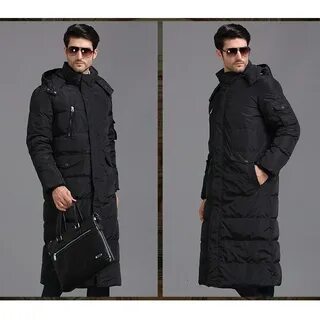Длинная куртка мужская ниже колена