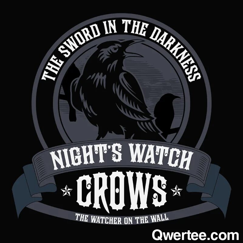 Night crows аутентификация. Герб ночного Дозора. Логотип ночного. Дозора. Night Crows игра.