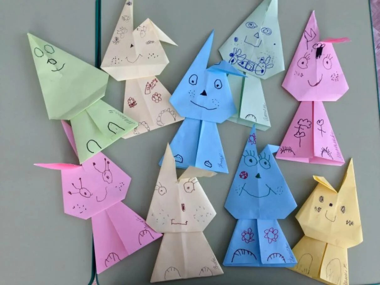 Оригами в детском саду. Оригами для детей старшей группы. Детское оригами в детском саду. Необычные мастер-классы для детей оригами. Оригами для детей в детском саду