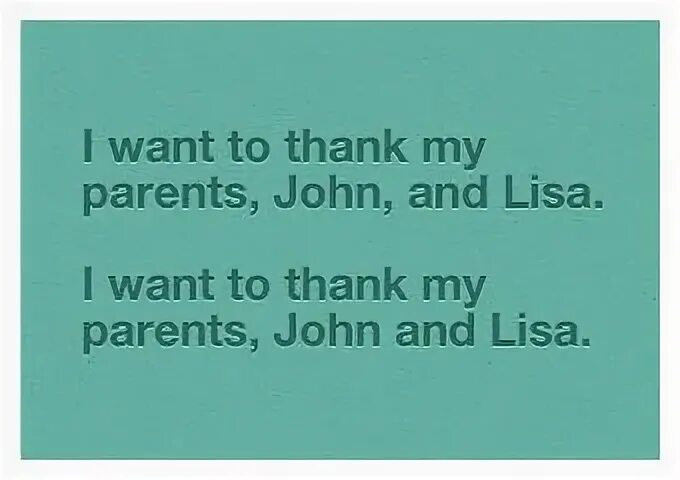 John s parents were