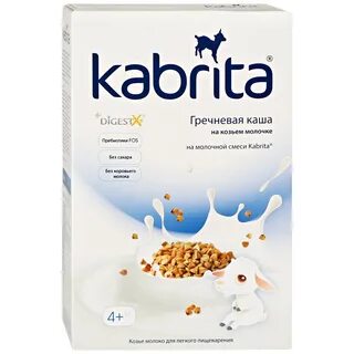 Каши на козьем молоке
