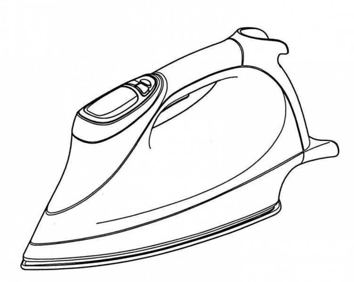 Утюг для детей. Утюг раскраска. Утюг картинка для детей. Раскраска утюг. Утюг eltron el-118.