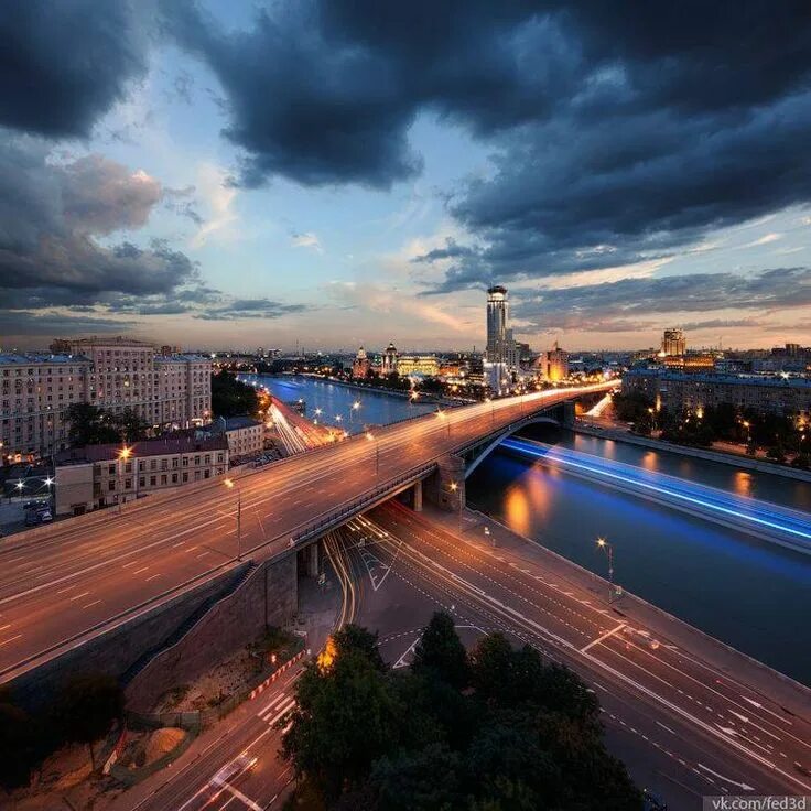 Большой Краснохолмский мост на реке Москве в Москве: где находится, на карте, дл