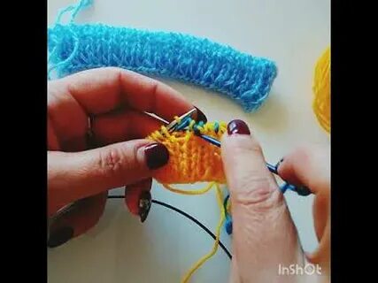 Закрыть край резинки иглой