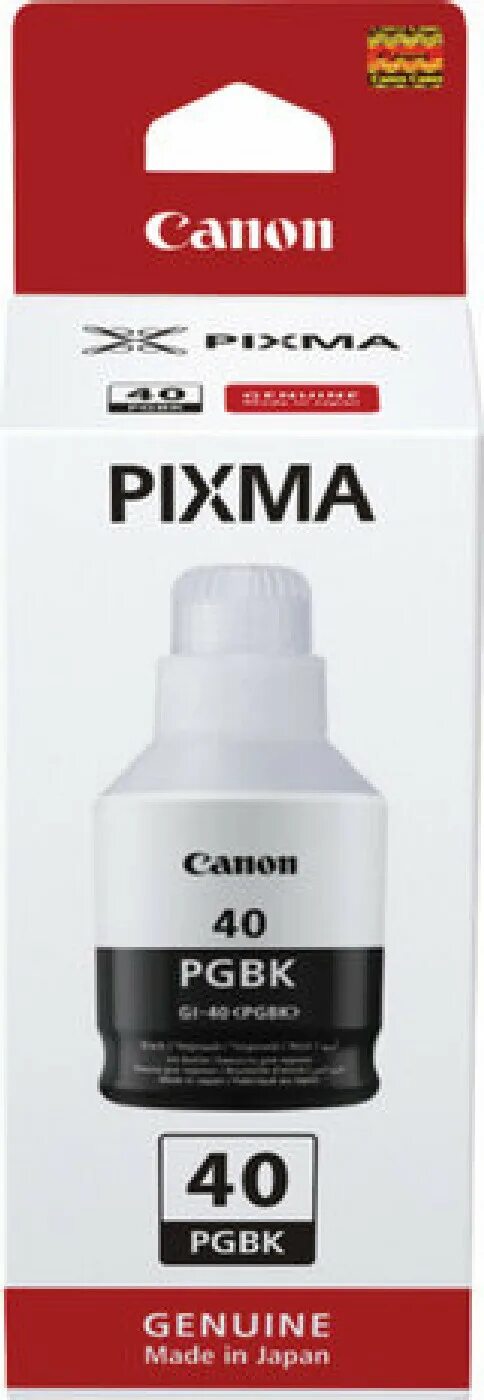 Canon pixma 40. Чернила Canon gi-40. Чернила Canon gi-40pgbk. Краска Canon gi 40. Canon PIXMA g6040 чернила.