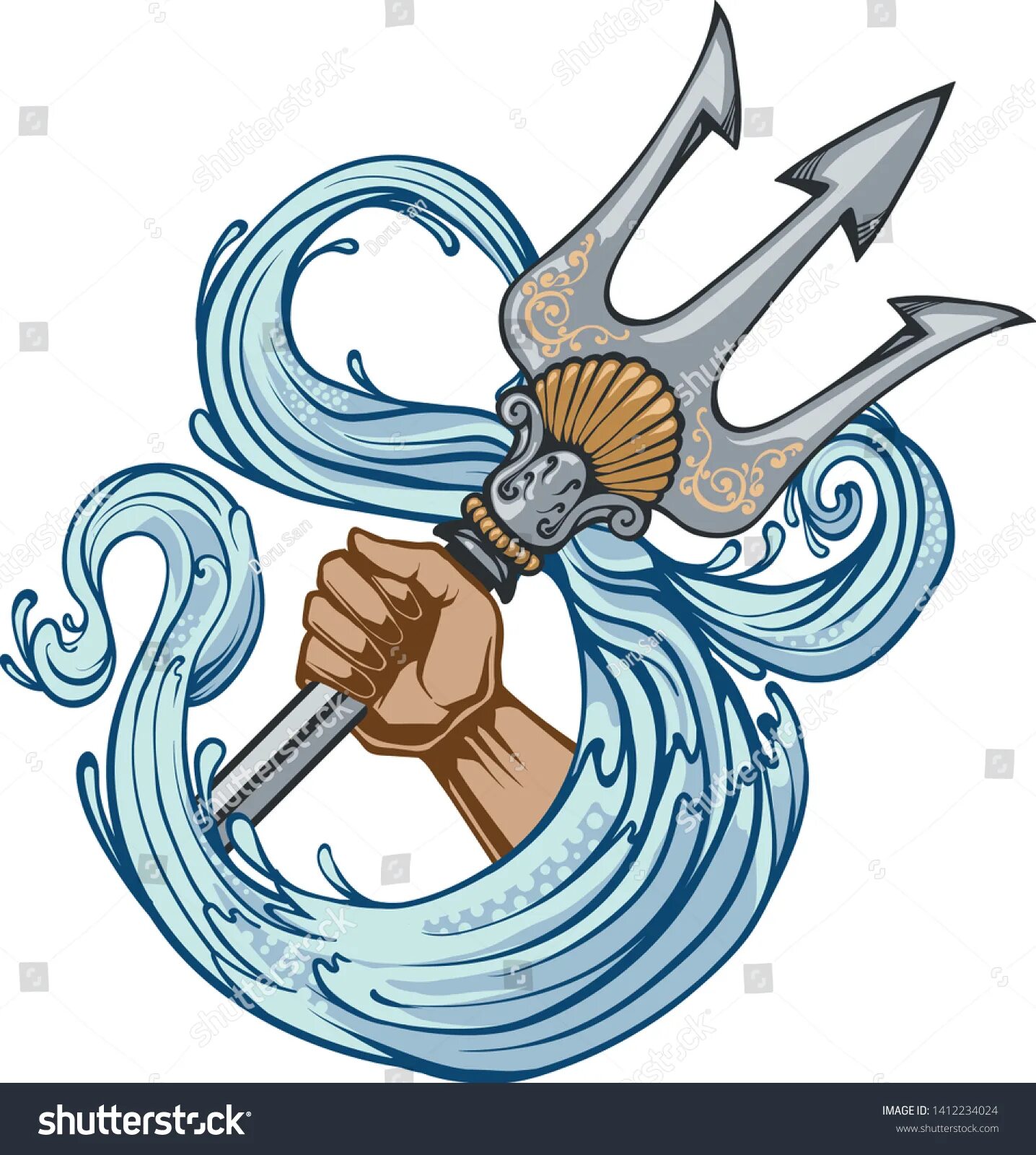 Посейдон вектор. Посейдон — владыка морей скульптура. Трезубец посейдона с посейдоном. Кубок посейдона. Посейдон нептун зевс.