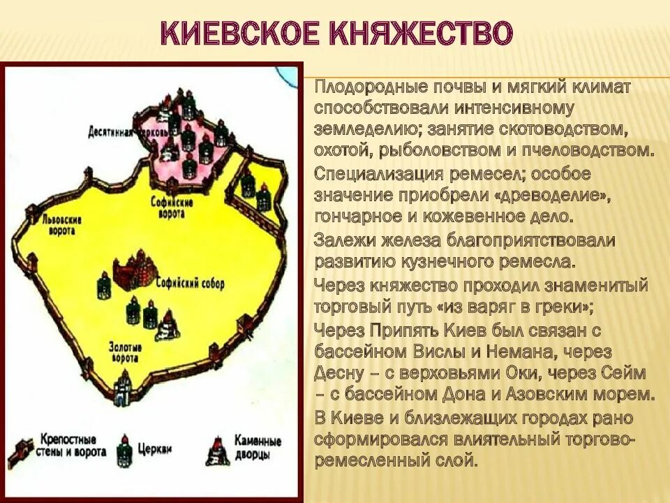 Киевское княжество в 12 веке. Киевское княжество карта 12 век. Киевское княжество в 12 начале 13 веков. Киевское княжество 12-13 век крупные города. Местоположение киевского княжества