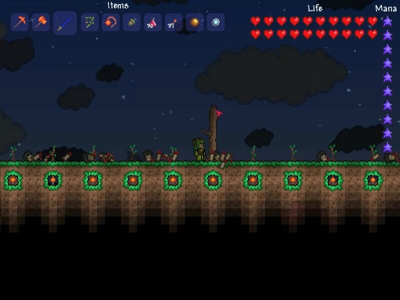 Terraria setups. Ферма луноцвета в террарии. Ферма огнецвета террария. Ферма в джунглях террария. Ферма лунного сияния террария.