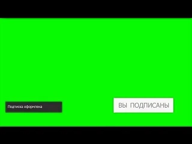 Вы подписаны
