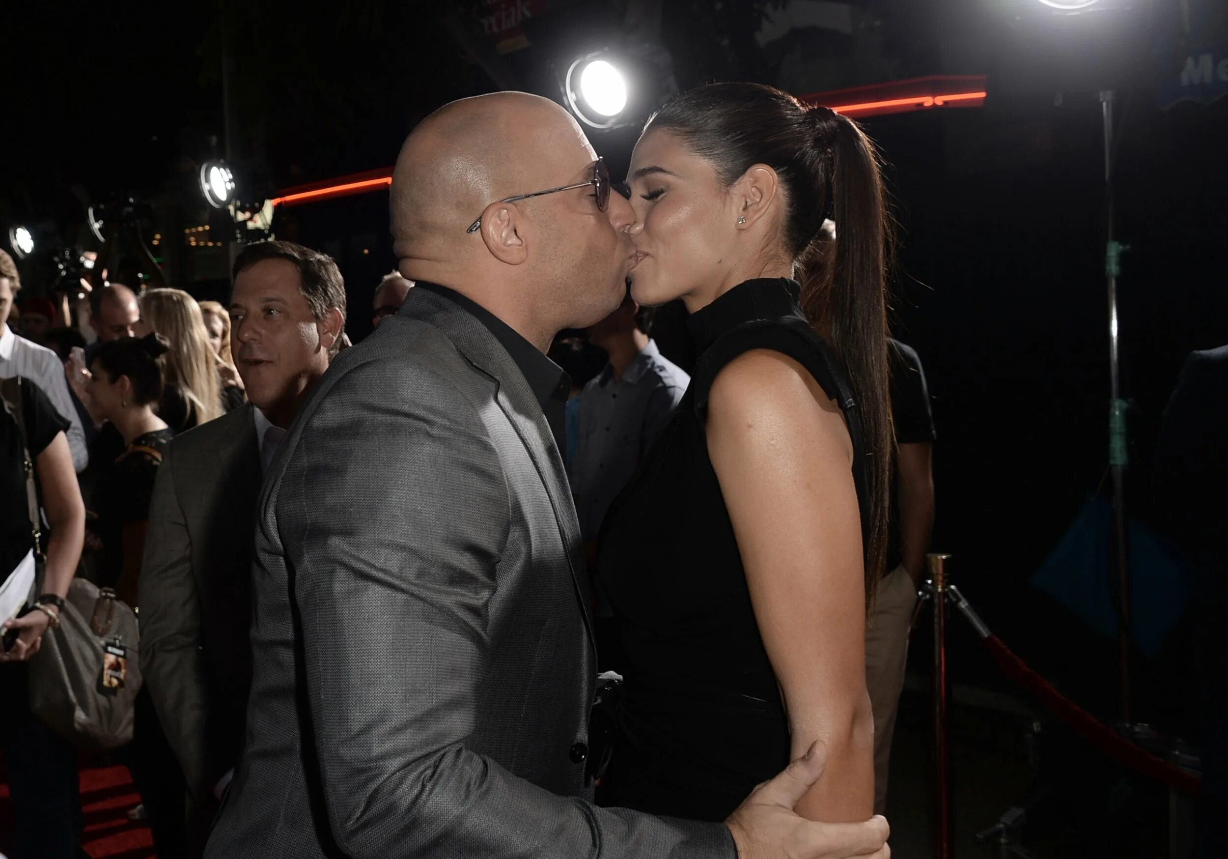 Pictures From Vin Diesel Hand and Foot Print Ceremony