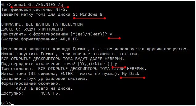 Как изменить метку. Метка Тома для диска. Метка Тома при форматировании. Форматирование диска через командную строку. Указана недопустимая метка Тома.