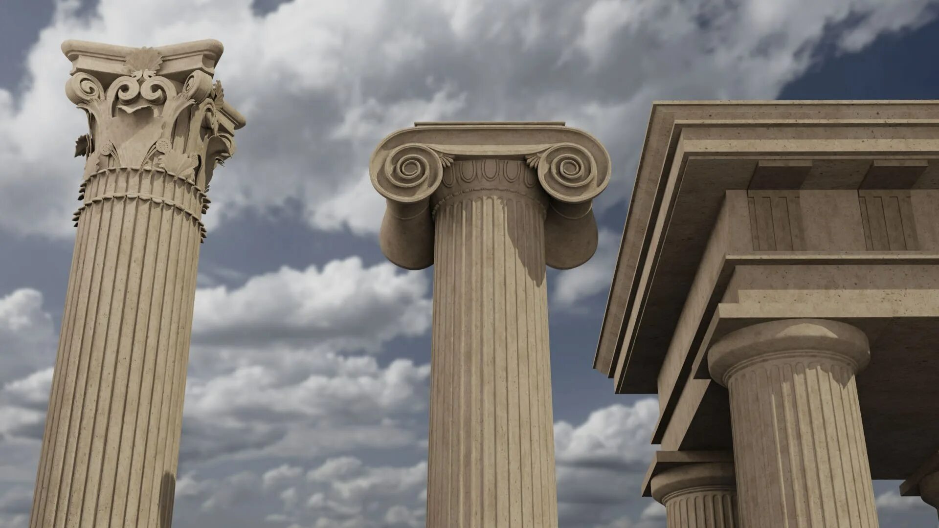 Class column. Doric ionic corinthian. roman column. roman column arch. classicism architecture.