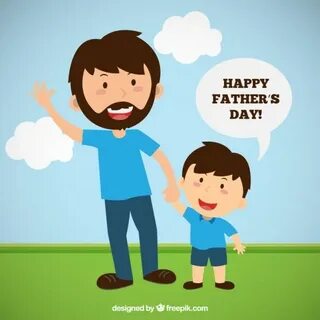 My father is happy