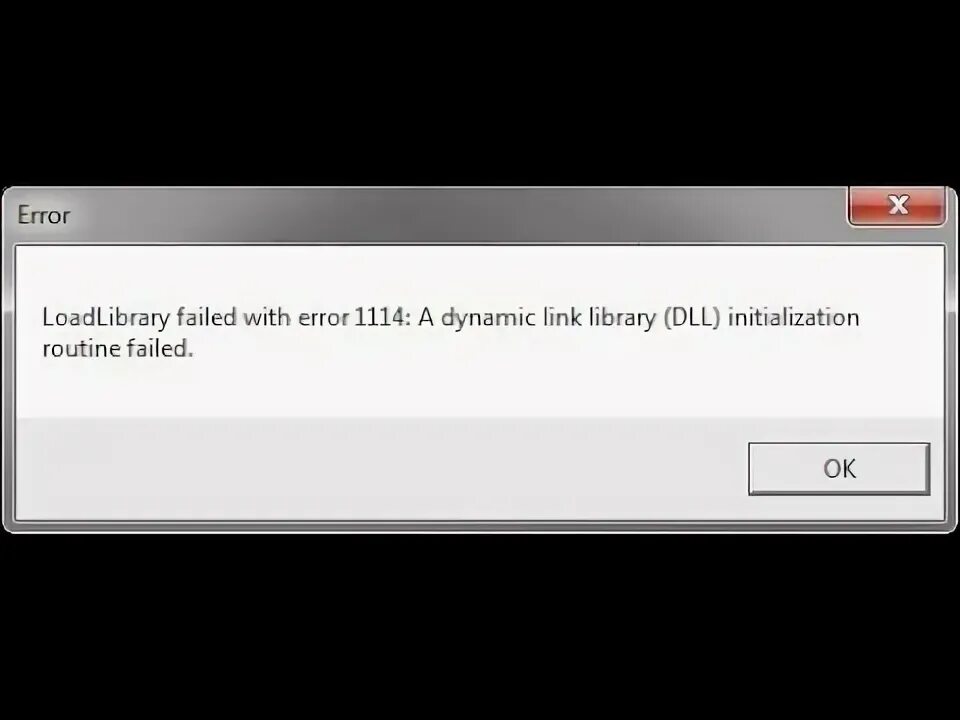 Ошибка 1114. LOADLIBRARY failed. Error 1114 Фазмофобия. Failed to load dll from the list Error code 1114.