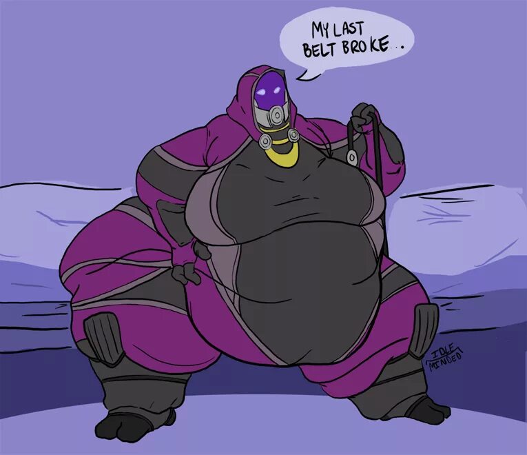 Dick expansion. Толстая Tali Zorah. Тали Зора belly inflation. Weight gain Mass Effect Tali. Тали body inflation.