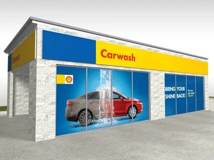 The car wash yesterday