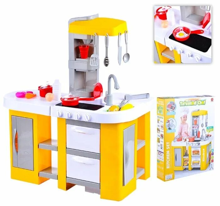 Кухня свет звук. Игровой набор кухня Kitchen Chef 922-47 с водой. Игровой набор кухня talented Chef hw21093888. Кухня детская игровая в чемодане. Набор кухня в чемоданчике с краном.