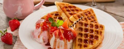Вафли с желе