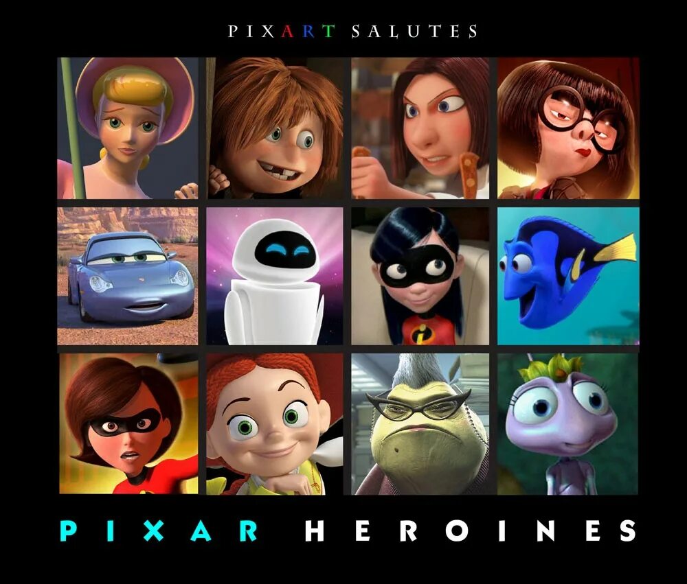 Герои Пиксар. Дисней Пиксар. Pixar героини. Персонажи Дисней и Пиксар. Какие пиксар