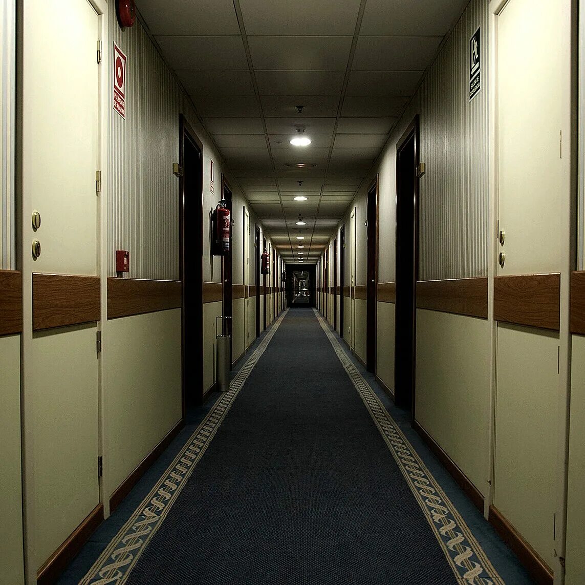 Completely empty