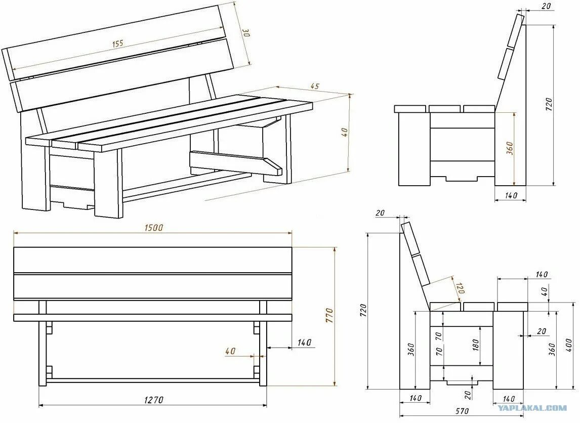 Скамейка с подлокотниками из профиля 40*20 чертеж. Скамья оптима чертеж. Лавочка парковая со спинкой (арт. 1605). Размеры лавки.