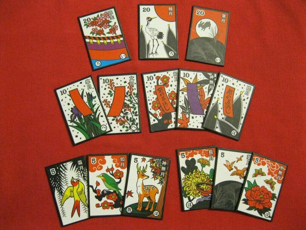 Карты ханафуда. Hanafuda. Колода ханафуда. Игральные карты ханафуда.