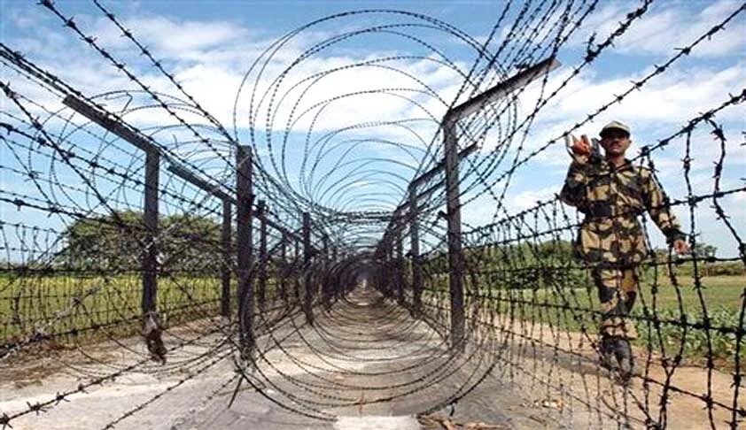 Border areas. Border between india and bangladesh.