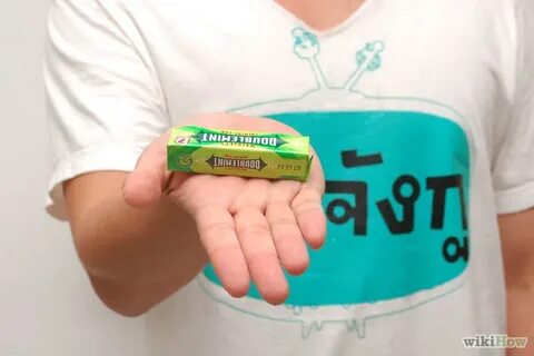 Как надувать жвачку