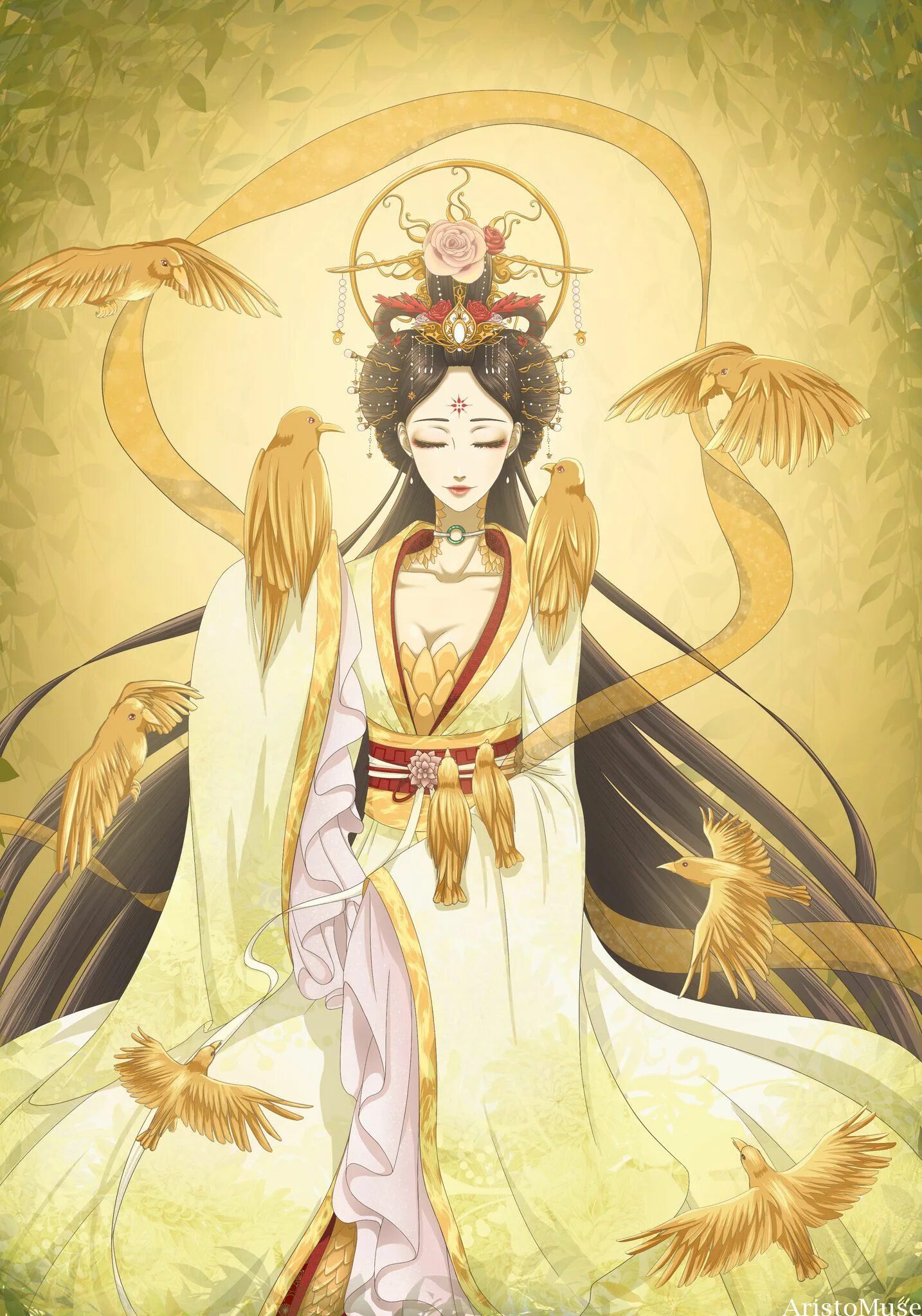 Taming the sun goddess. Китайская богиня Сиванму. Даосская богиня Сиванму. Си Ван му древняя богиня Китая. Богиня Запада Сиванму.