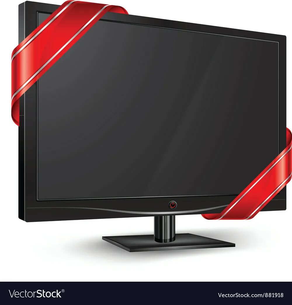 Монитор красный цвет. Телевизор в подарок. Телевизор с бантом. Лента телевизоры. Сувенир телевизор.